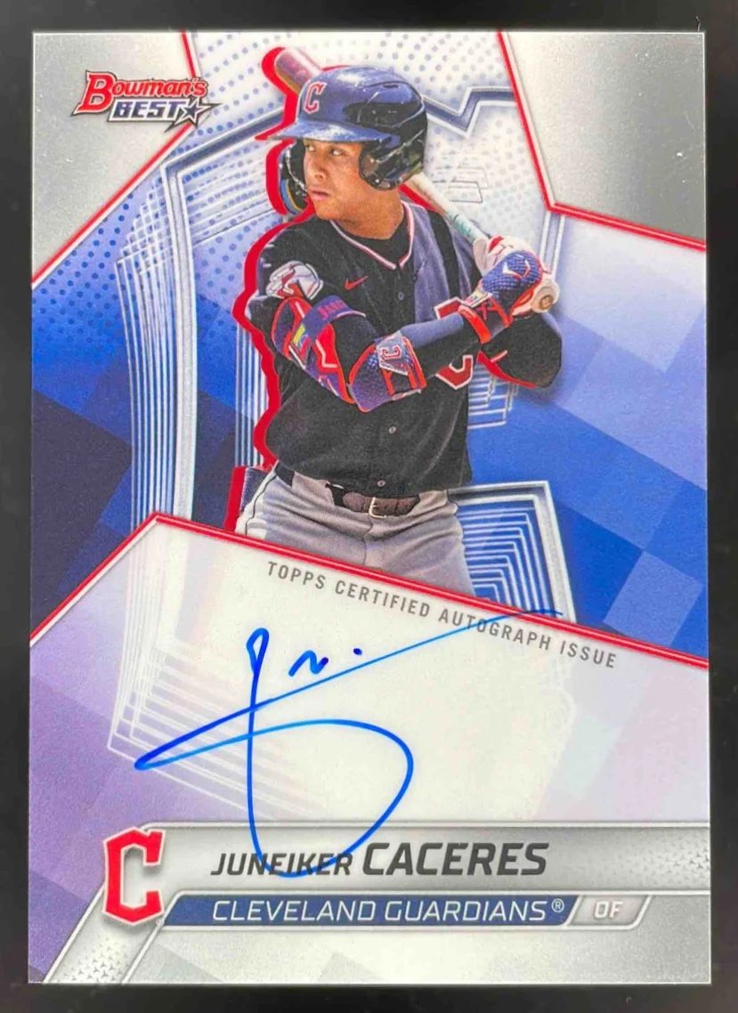 2025 Bowman Bowman's Best of 2025 Autographs #B25-JCAC Juneiker Caceres Auto