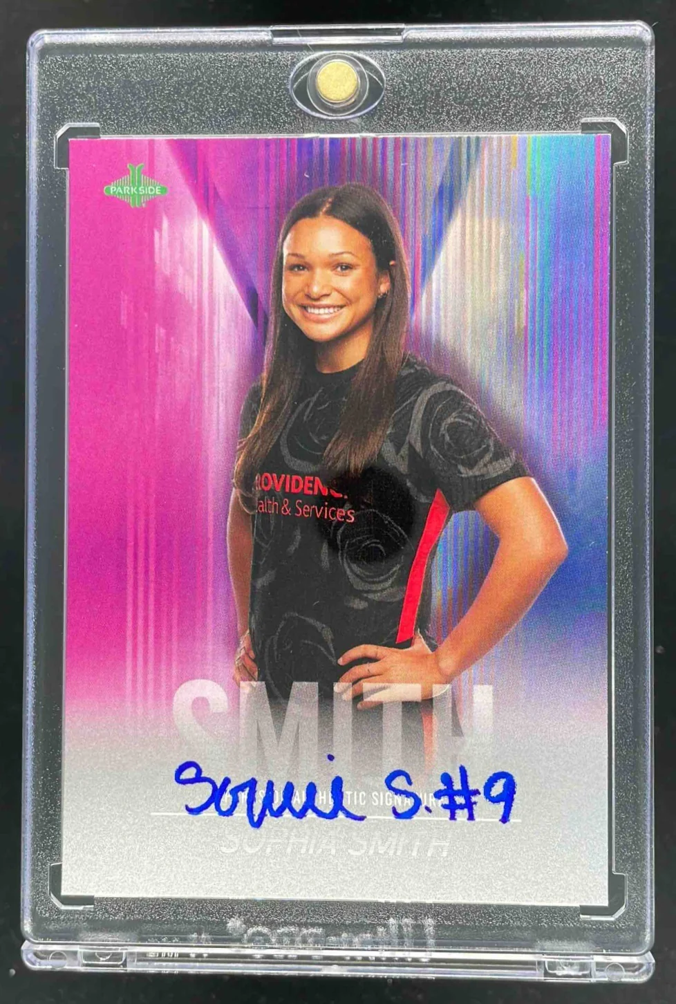 2025 Parkside NWSL Series 1 Signature Series #SS-SS Sam Staab Autograph Auto