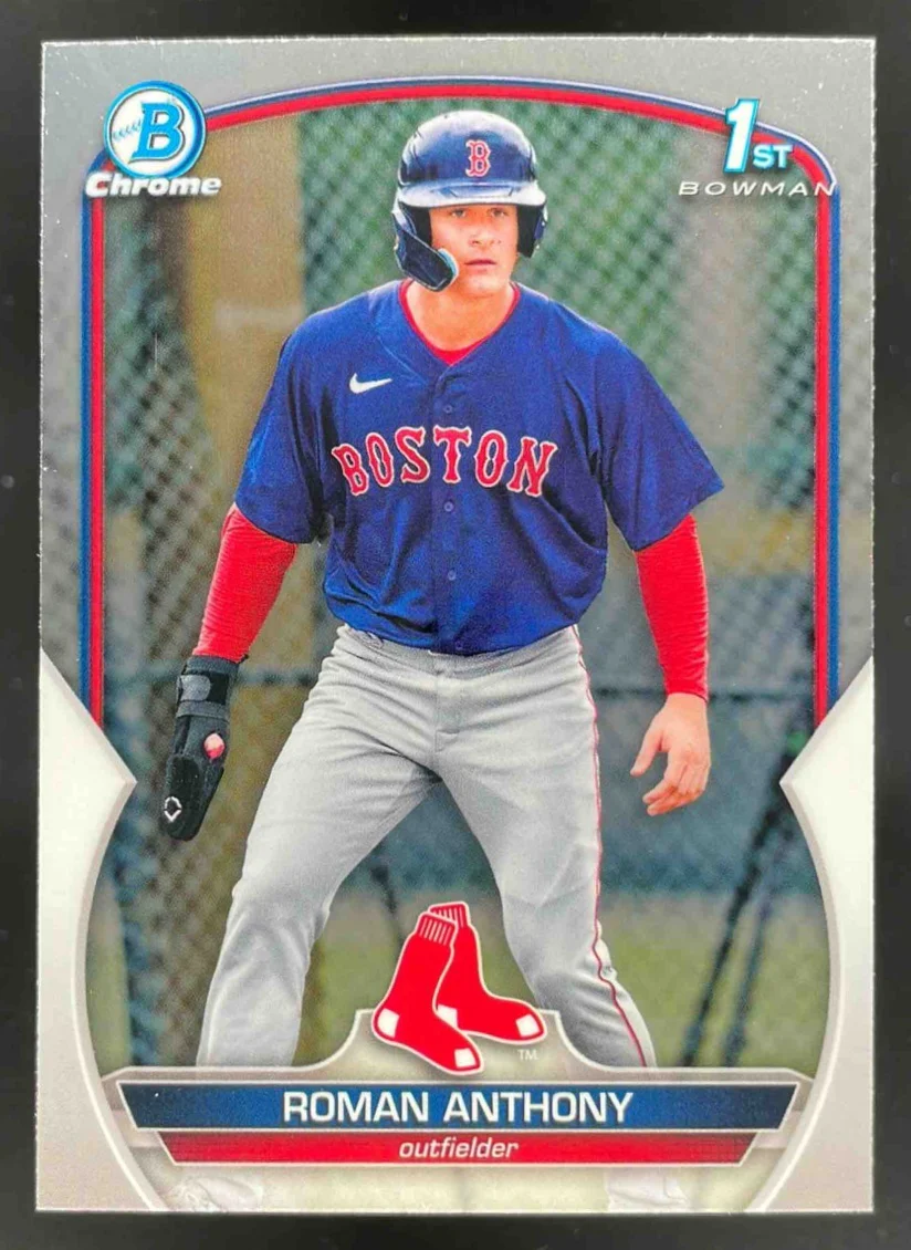 2023 Bowman Chrome Prospects #BCP-71 Roman Anthony RC