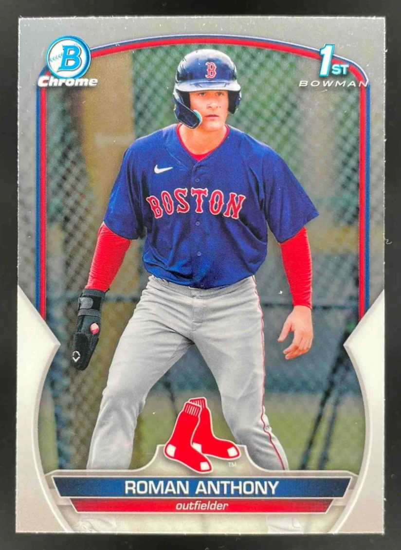2023 Bowman Chrome Prospects #BCP-71 Roman Anthony RC