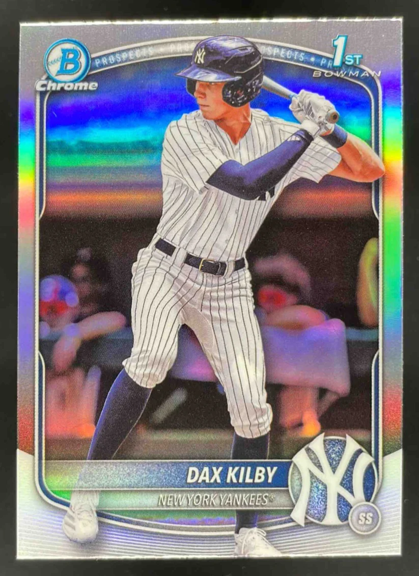 2025 Bowman Draft Chrome Refractor #BDC-146 Dax Kilby RC
