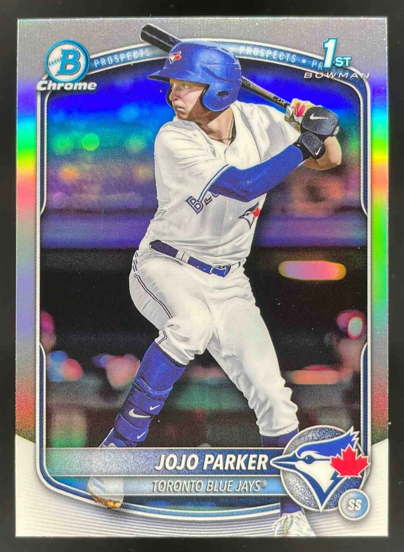 2025 Bowman Draft Chrome Refractor #BDC-8 JoJo Parker RC