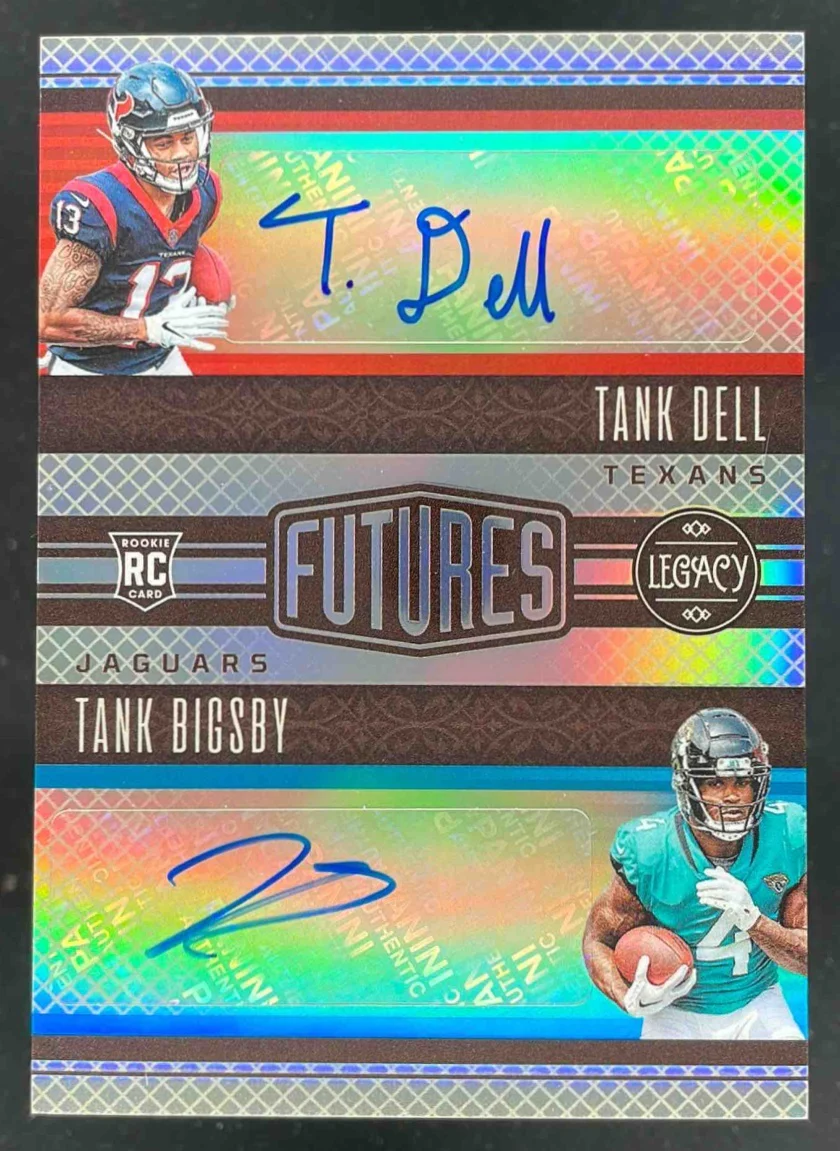 2023 Legacy Futures Ink Combos Silver #FICS-8 Tank Dell Tank Bigsby Auto /100