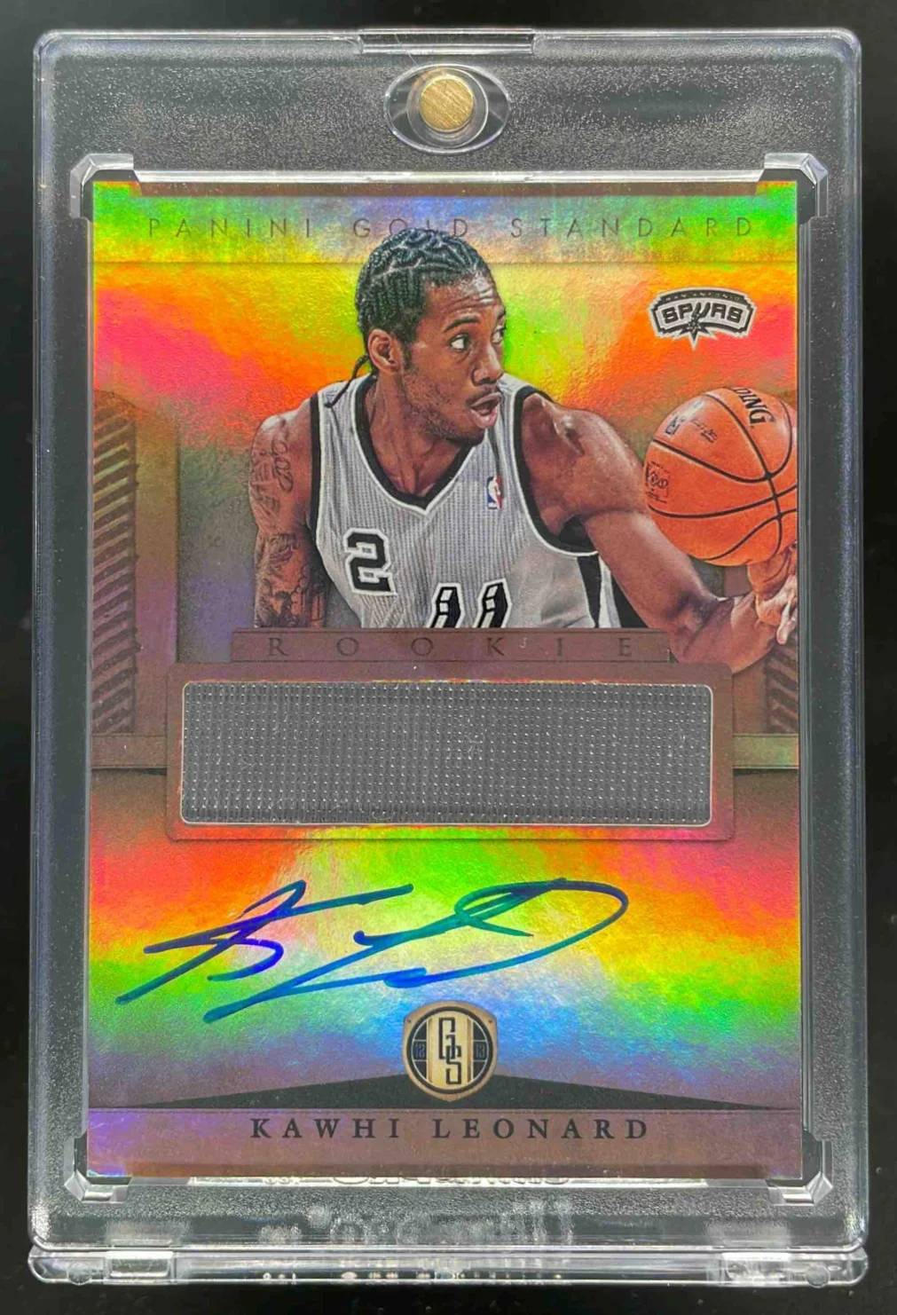 2012-13 Panini Gold Standard #259 Kawhi Leonard Rookie Autograph RC Auto