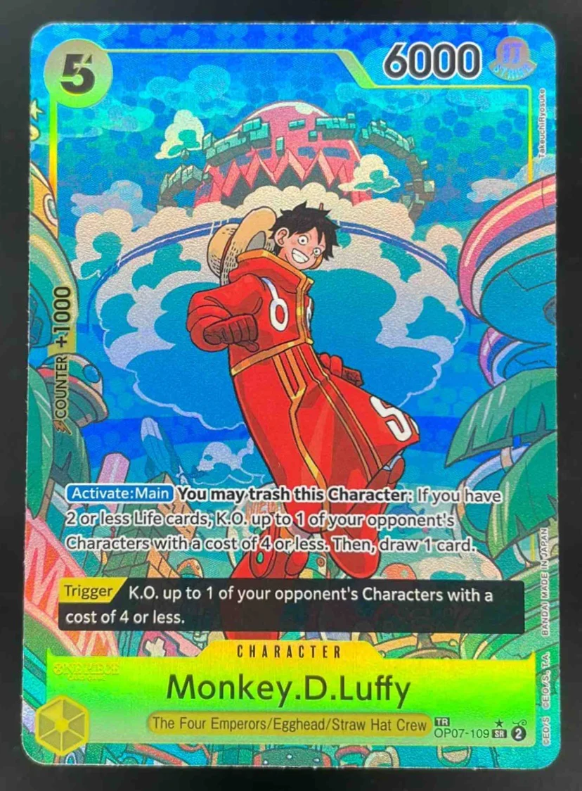 Monkey.D.Luffy TR - Two Legends OP07 109 One Piece