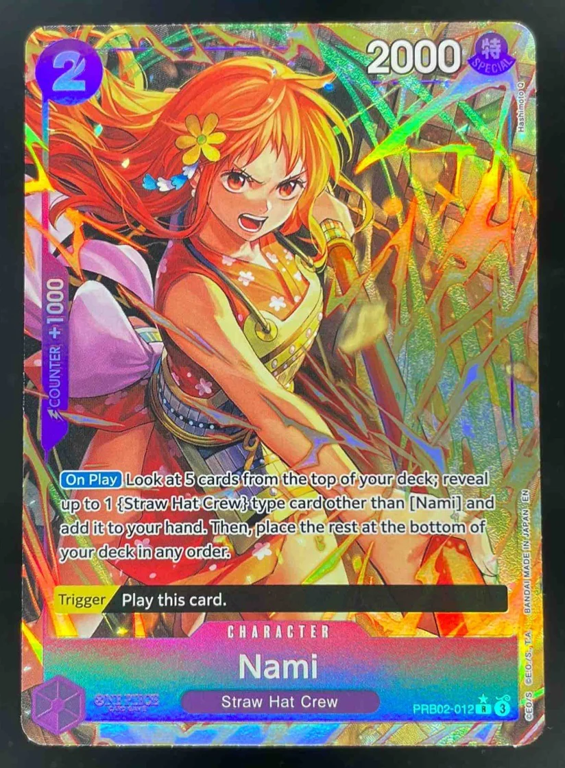 2025 One Piece The Best Vol. 2 Promo #PRB02-012 Nami