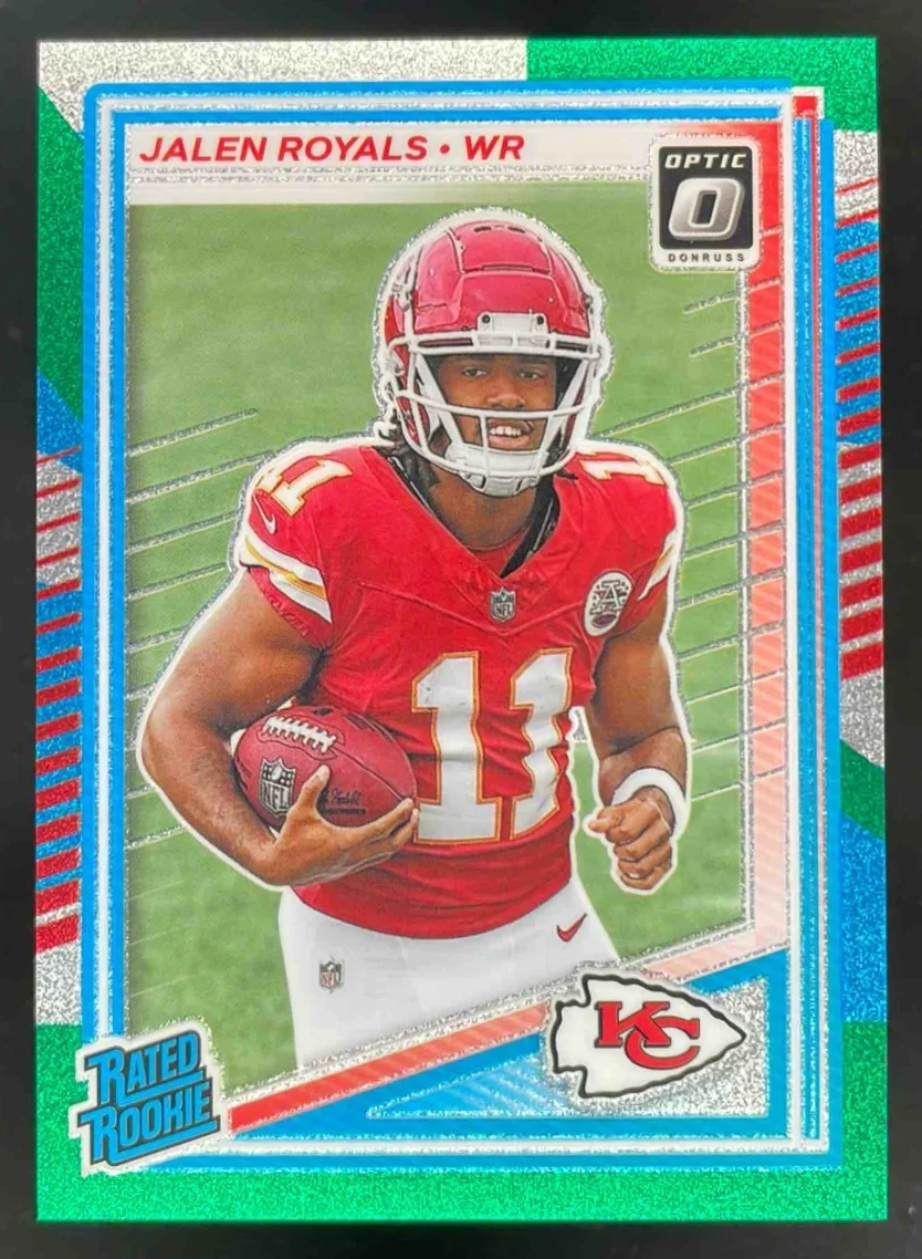 2025 Panini Donruss Optic Rated Rookie Jazz Prizm #251 Jalen Royals Rated Rookie
