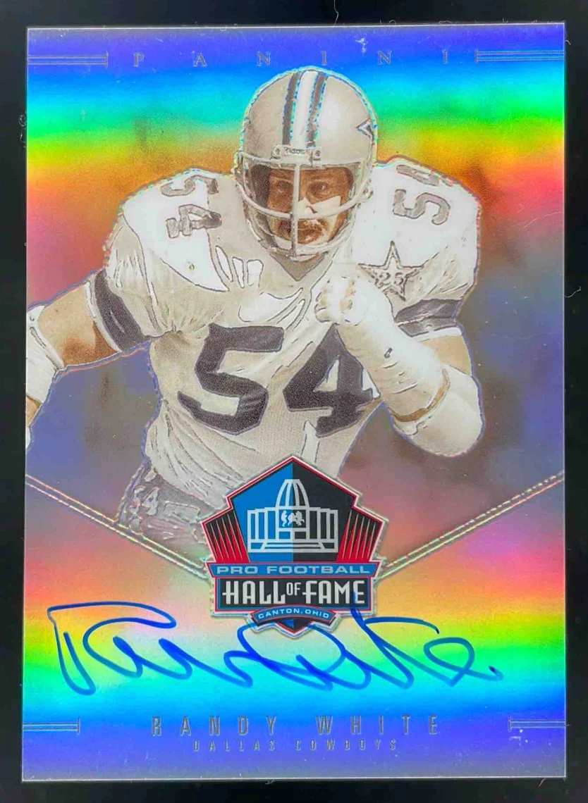 2025 Panini Hall of Fame Autograph #HOF-RWE Randy White Auto /50