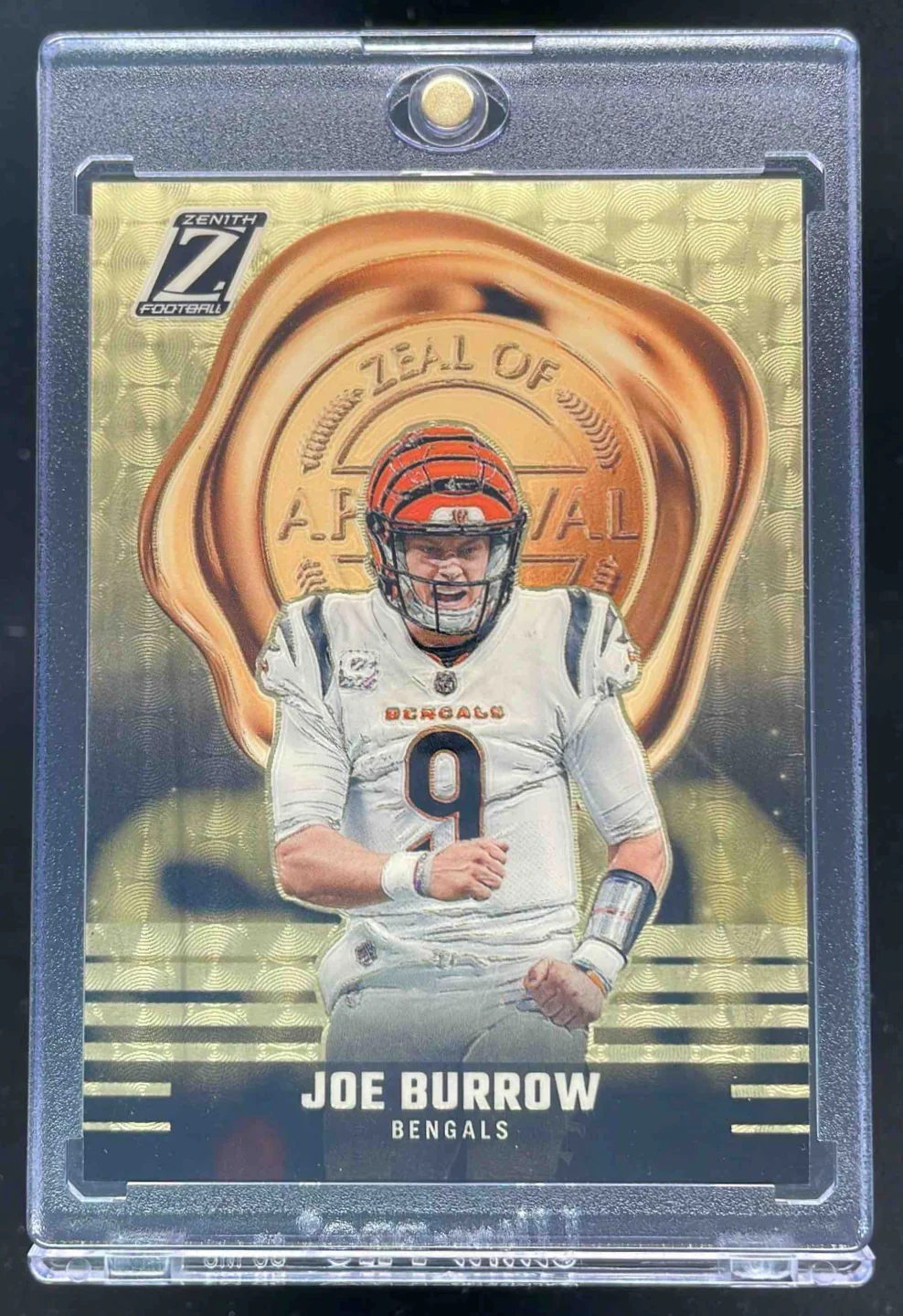 2023 Panini Zenith Zeal of Approval Touchdown #6 Joe Burrow 1/1