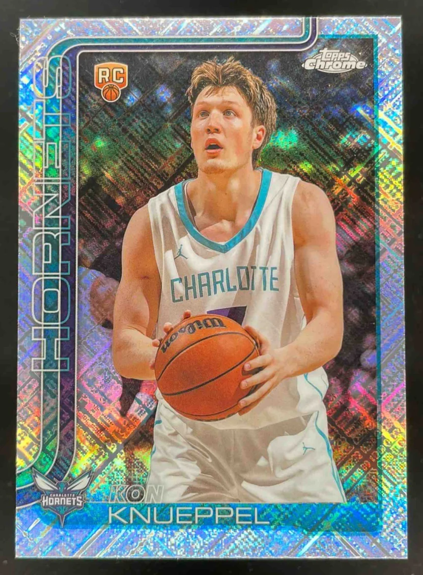 2025-26 Topps Chrome Skylight Refractor #254 Kon Knueppel RC