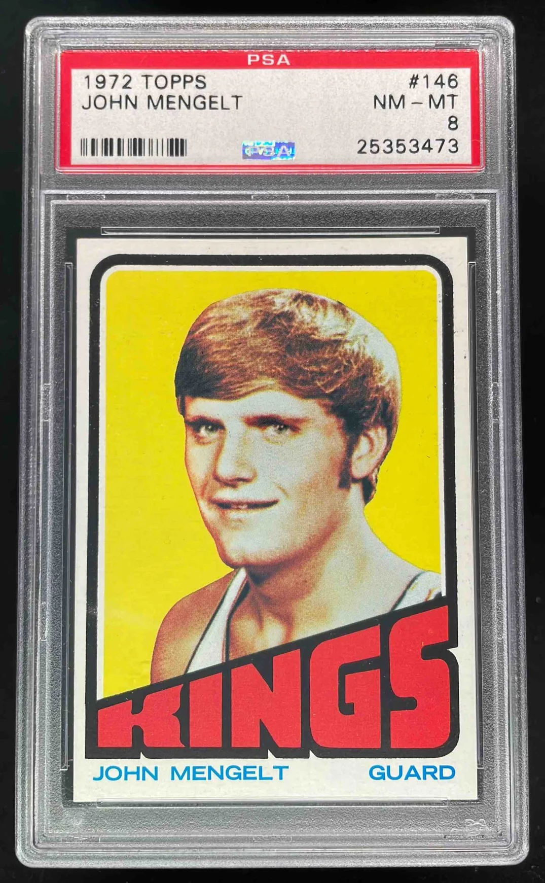 1972-73 Topps #146 John Mengelt RC PSA 8