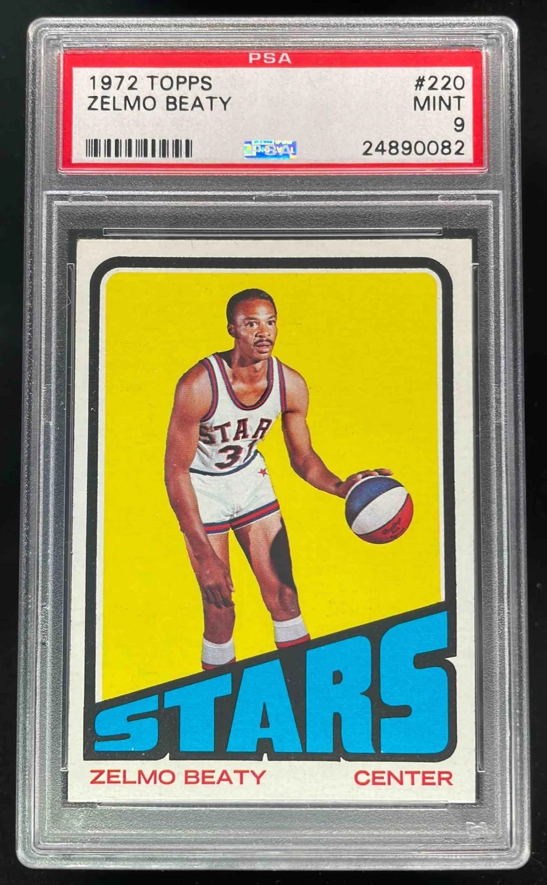 1972-73 Topps #220 Zelmo Beaty PSA 9