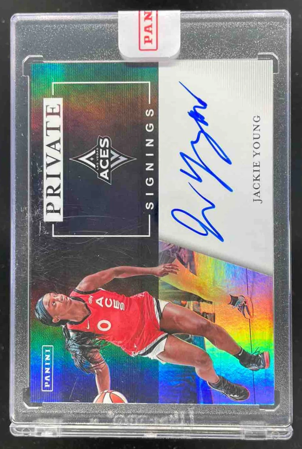 2025 Panini Donruss WNBA Private Signings #PS-6 Jackie Young Auto