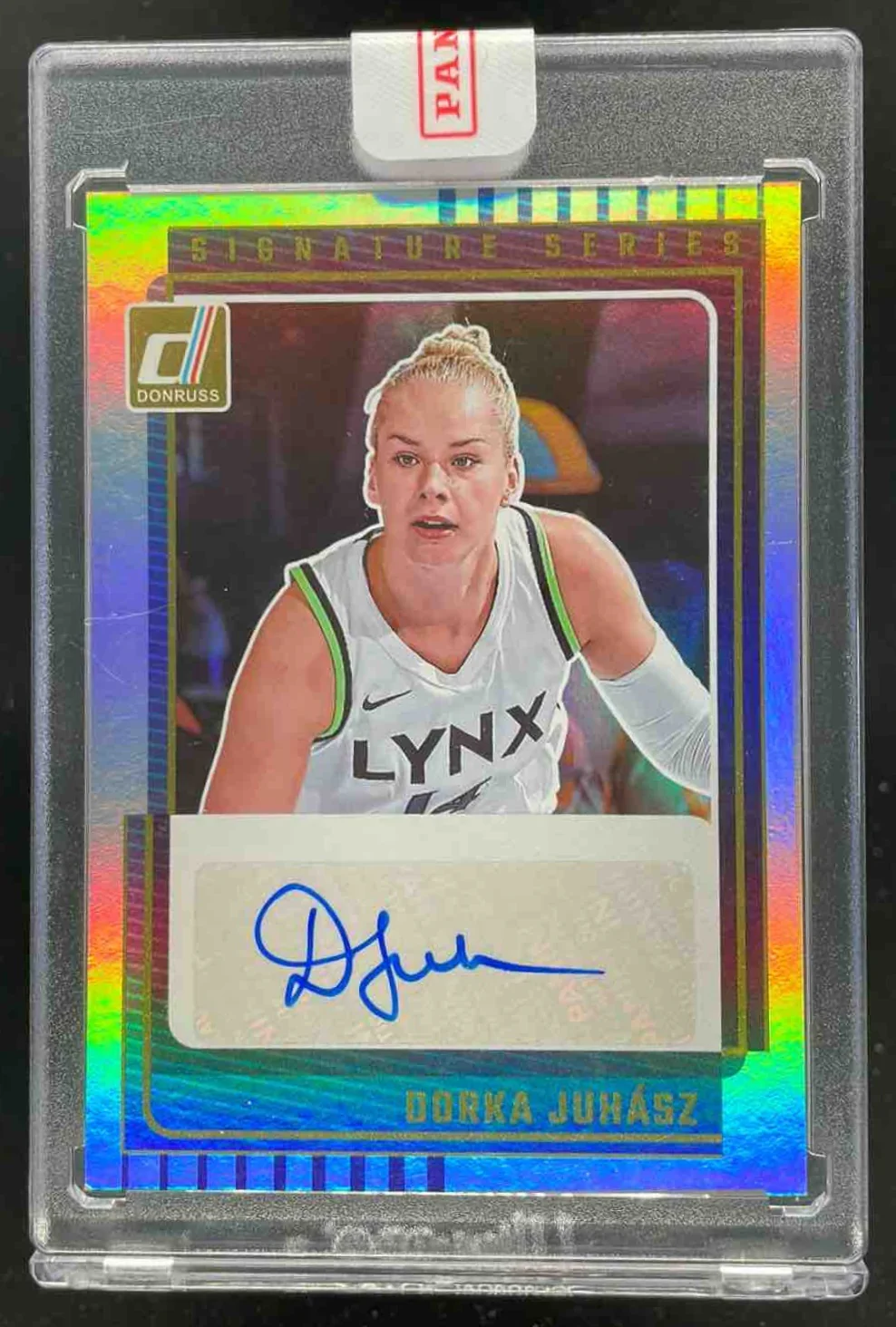 2025 Panini Donruss WNBA Signature Series #SS-DJ Dorka Juhasz Auto