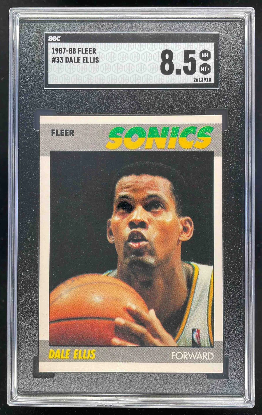 1987-88 Fleer #33 Dale Ellis RC SGC 8.5