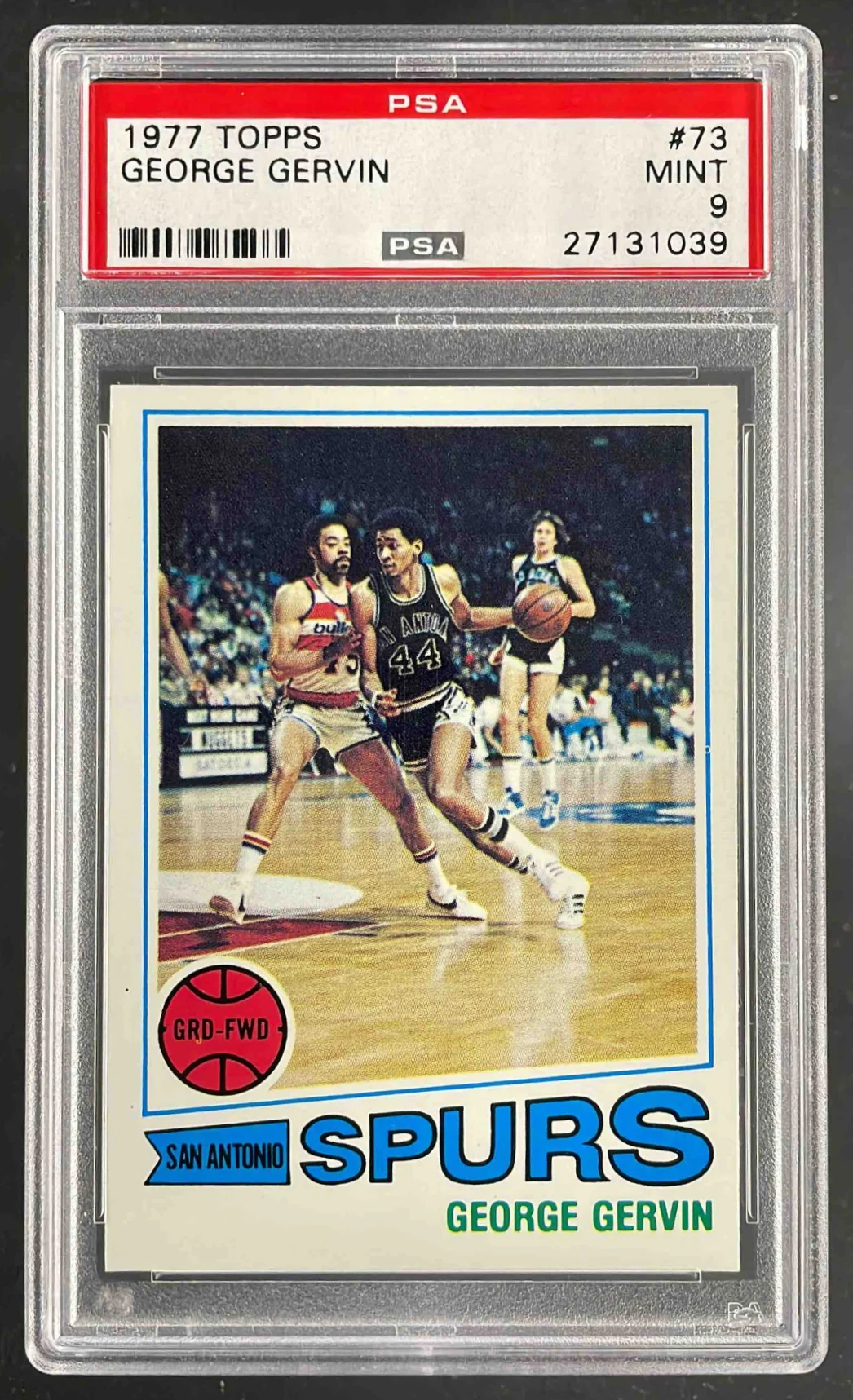 1977-78 Topps #73 George Gervin PSA 9