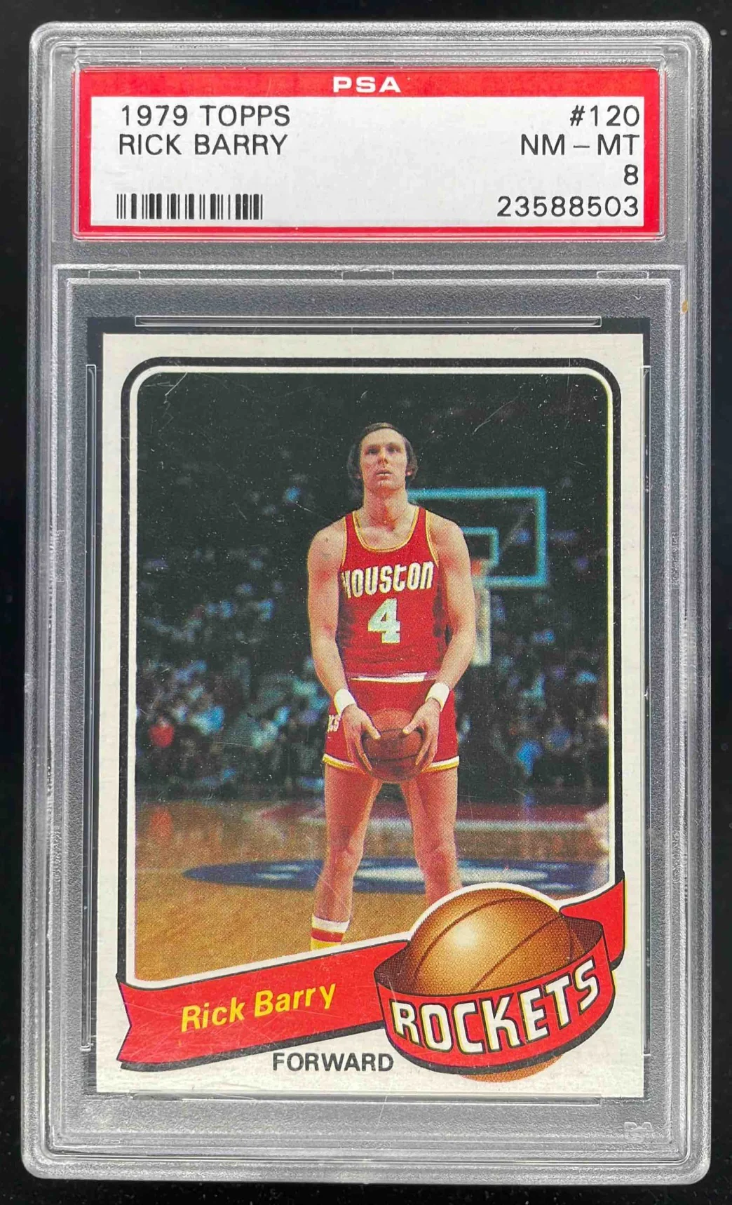 1979-80 Topps #120 Rick Barry PSA 8