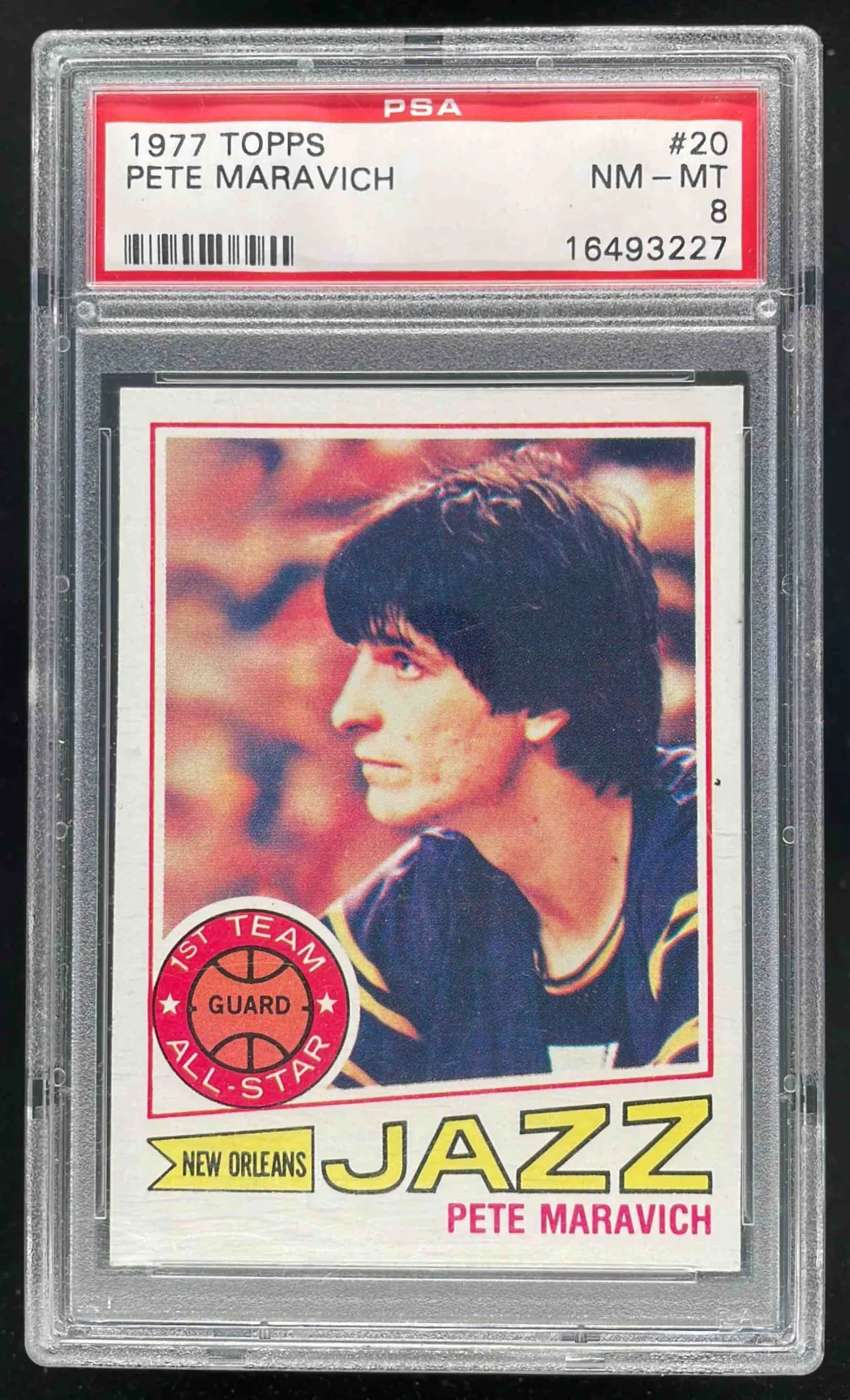 1977-78 Topps #20 Pete Maravich PSA 8