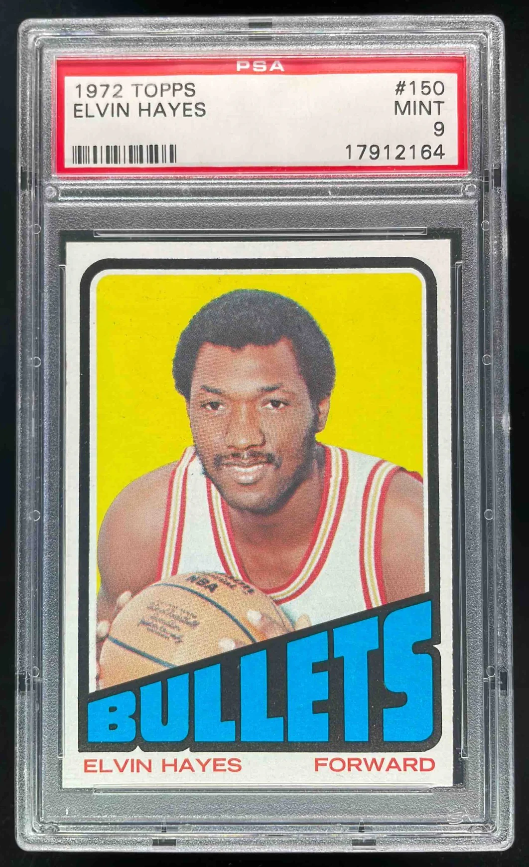 1972-73 Topps #150 Elvin Hayes PSA 9