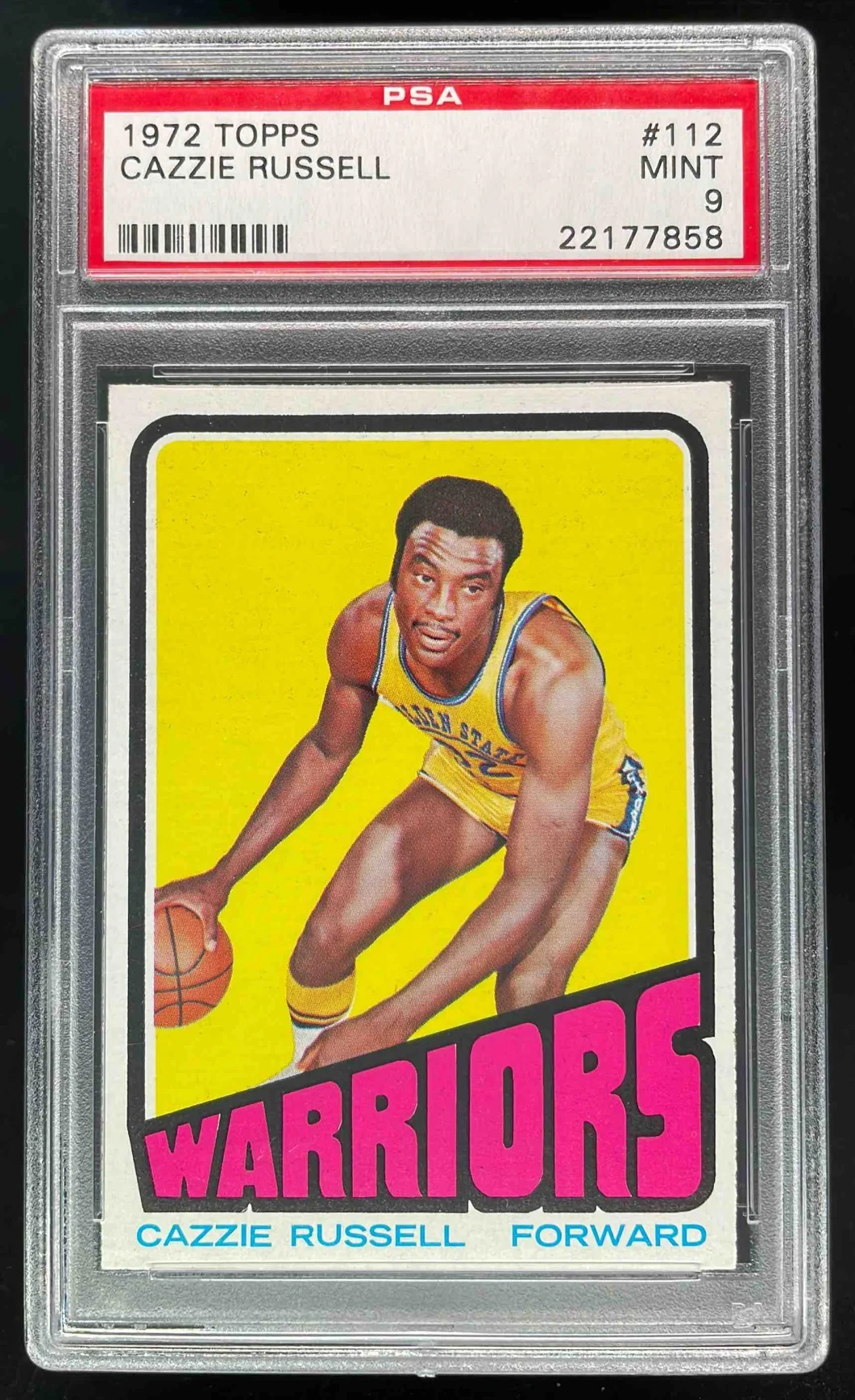1972-73 Topps #112 Cazzie Russell PSA 9