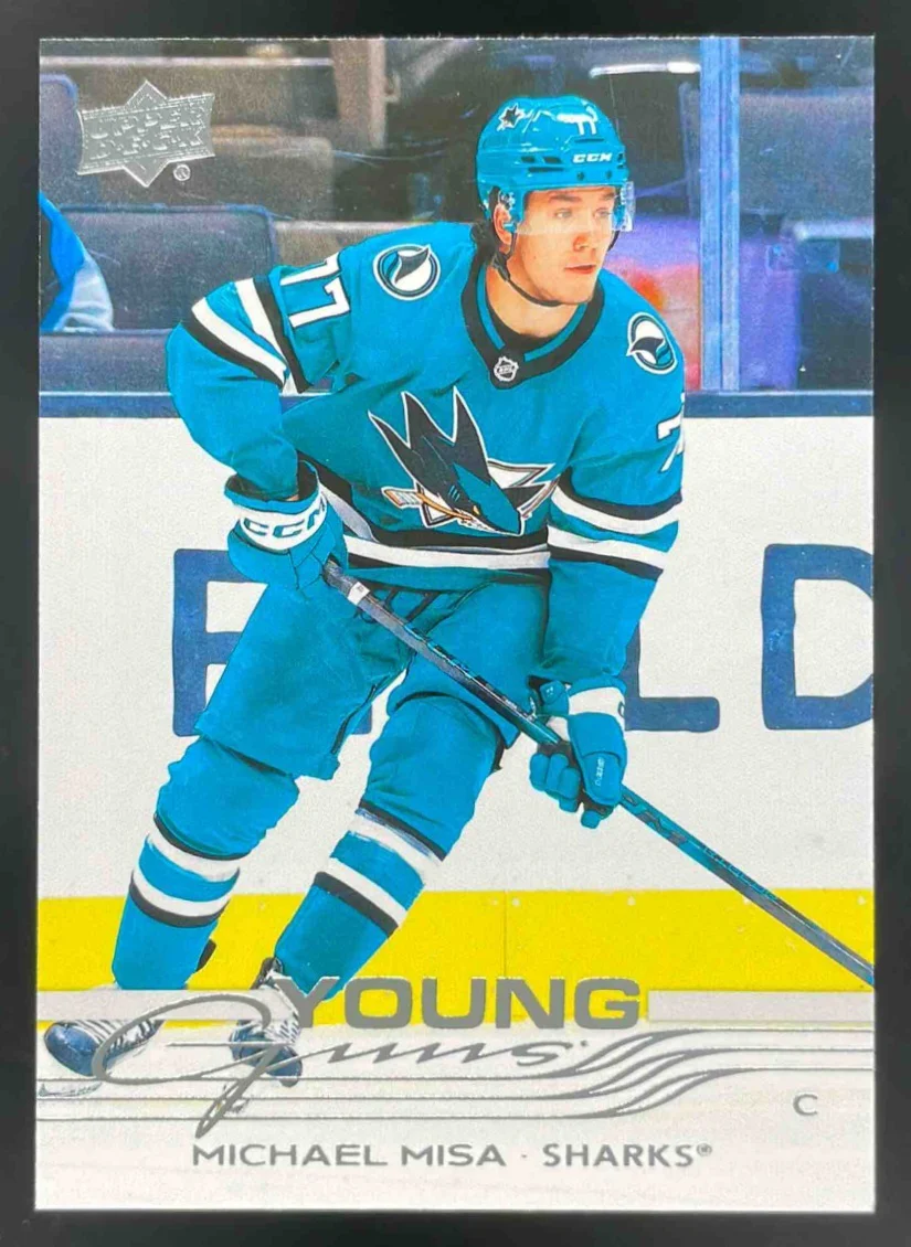 2025-26 Upper Deck Series 2 Young Guns #487 Michael Misa RC