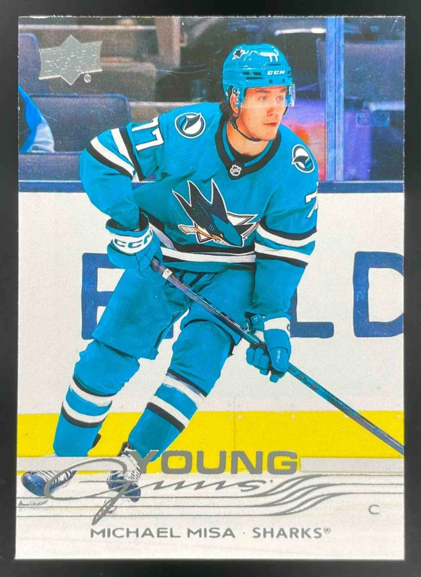 2025-26 Upper Deck Series 2 Young Guns #487 Michael Misa RC