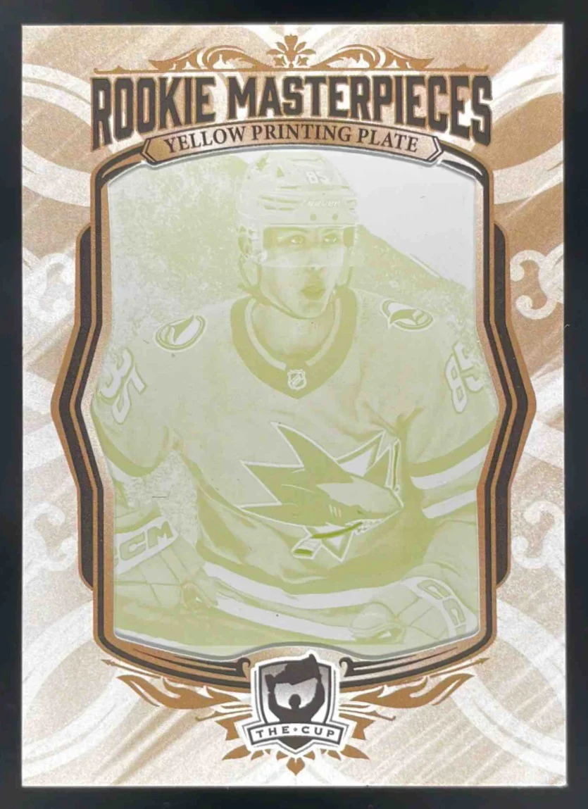 2024 The Cup Printing Plates Yellow Black Diamond Relic Shakir Mukhamadullin 1/1
