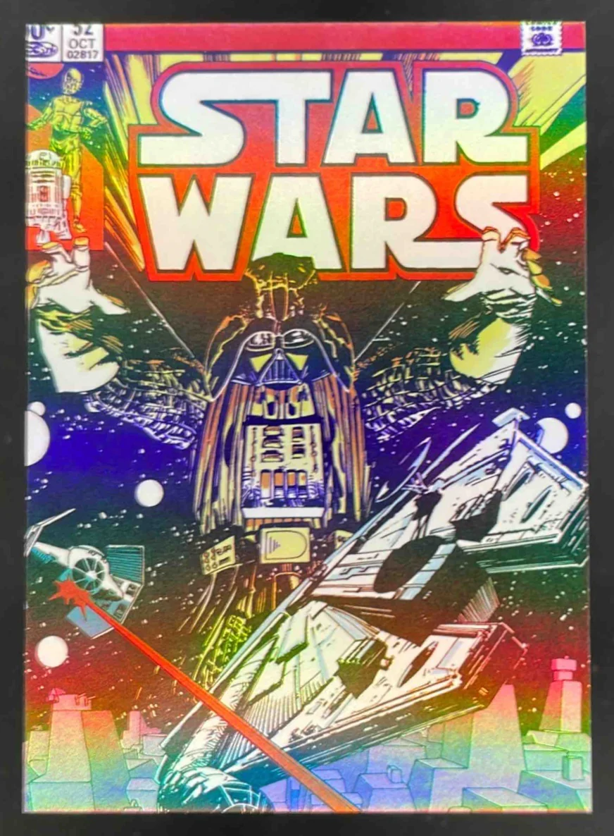 2024 Topps Star Wars Masterwork Marvel Comic Covers Foil Star Wars October /299