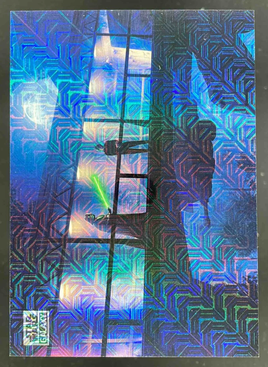 2025 Topps Chrome Star Wars Galaxy Mojo Refractor #92 Lord Vader /50