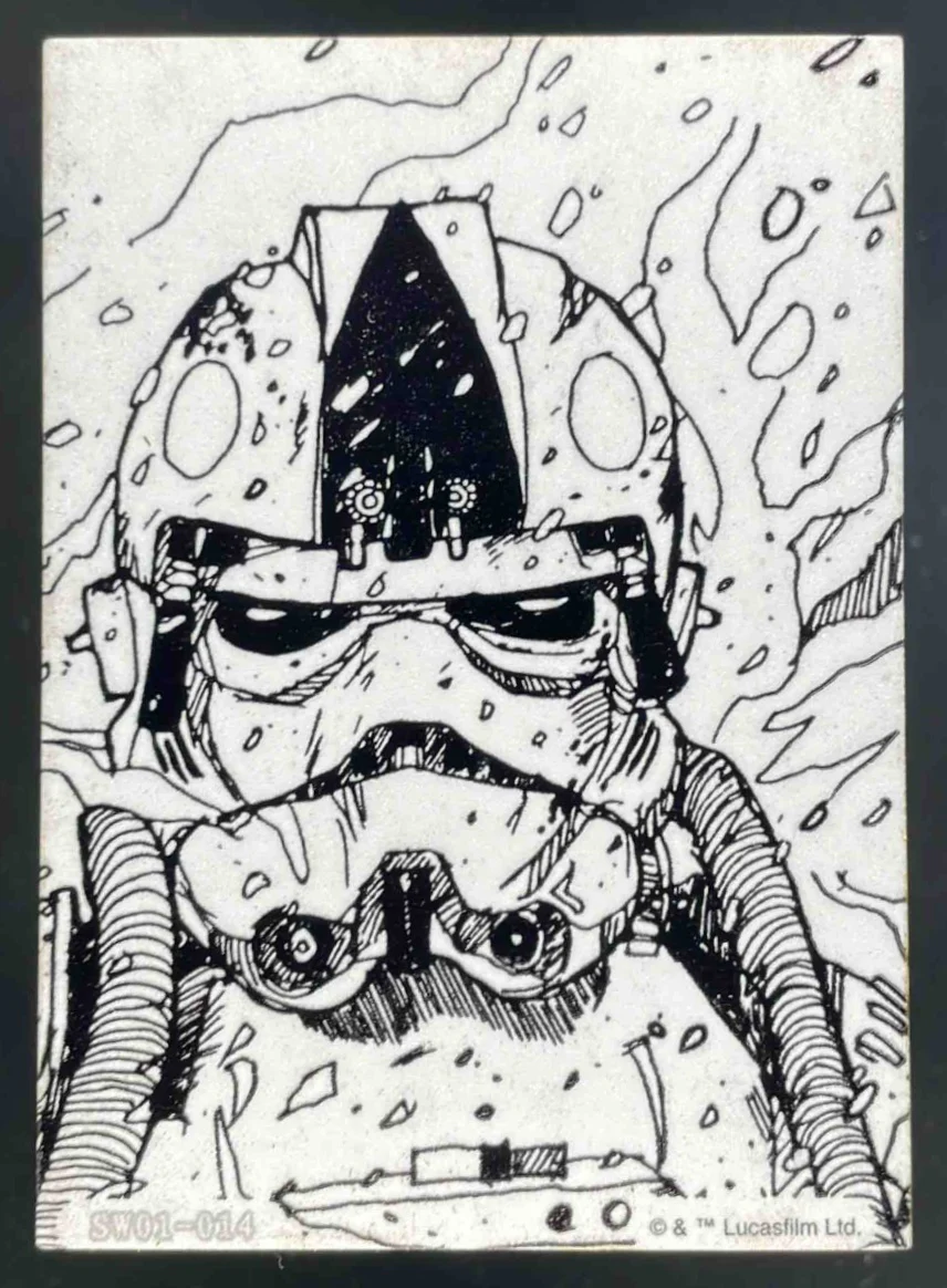 Card Fun Lucas Film Star Wars #SW01-014 Storm Trooper /100