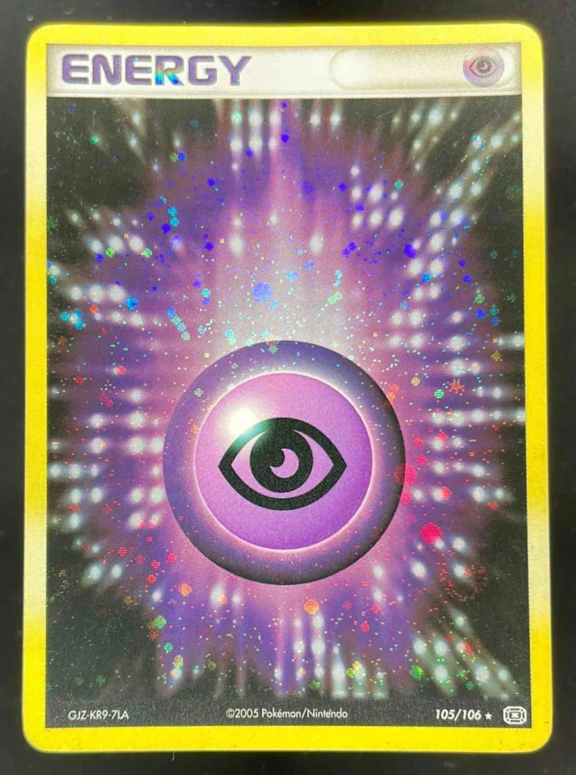 2005 Pokemon EX Emerald #105/106 Psychic Energy Holo