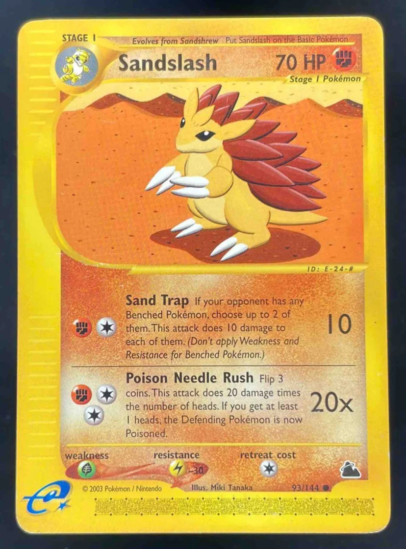 2003 Pokemon Skyridge #93/144 Sandslash