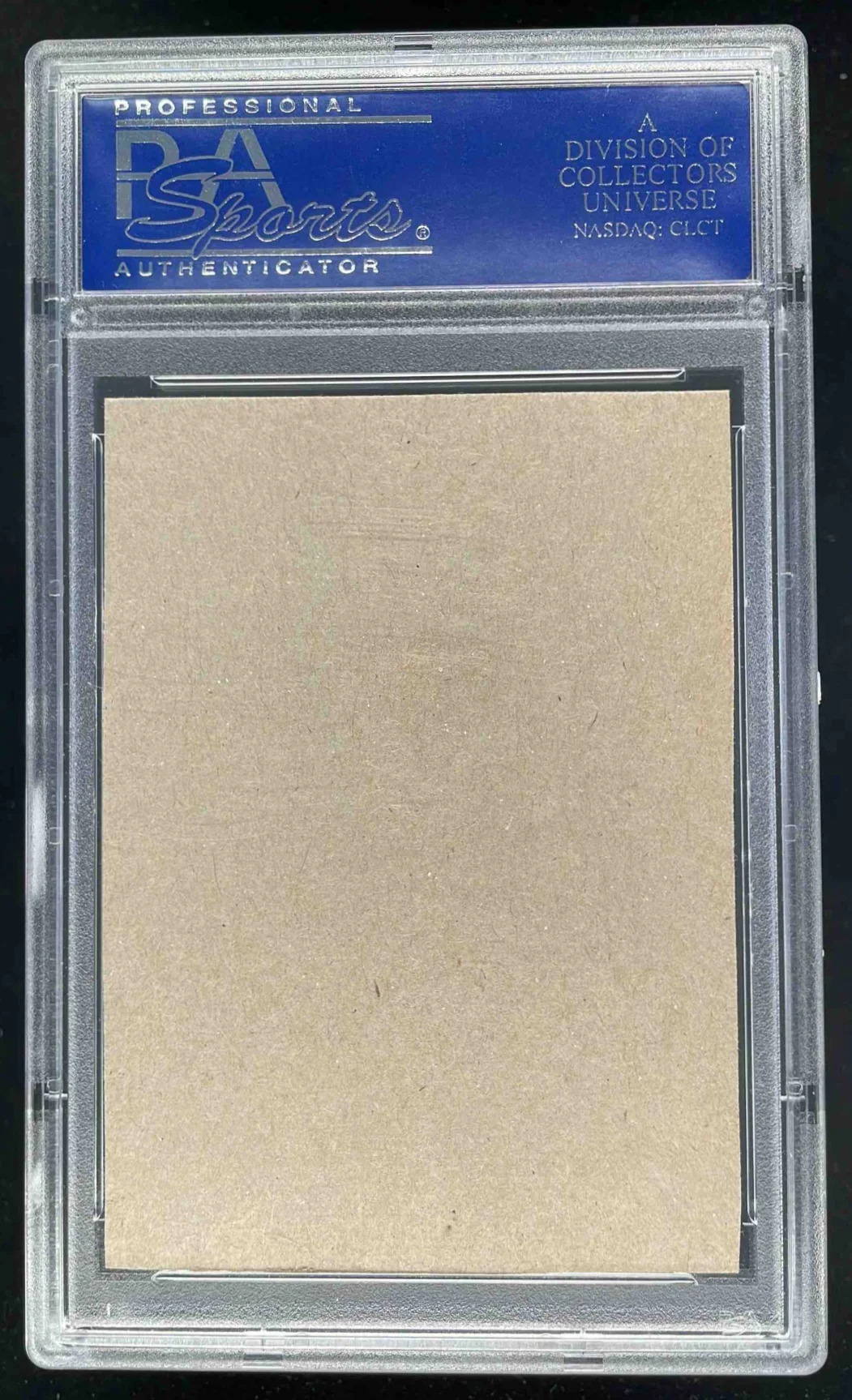 1961 Post Cereal Hand Cut #17 Jim Coates PSA 5 - Image 2