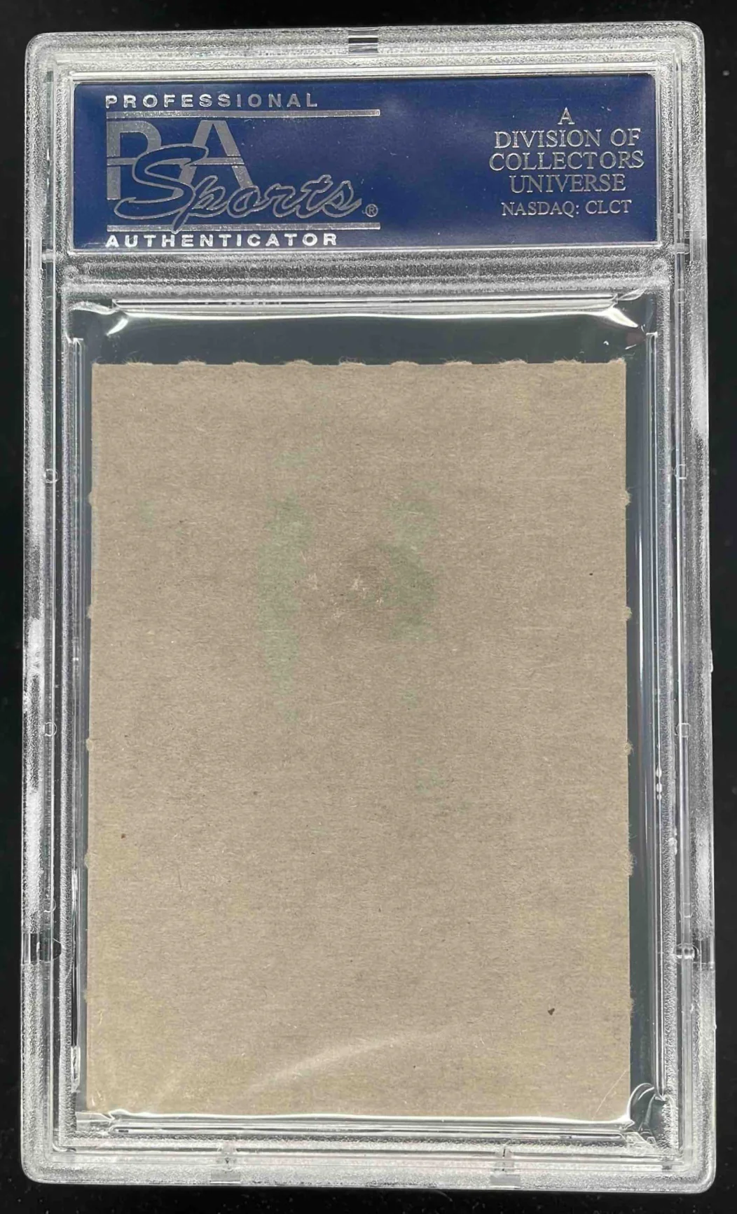 1961 Post Cereal Perforated #71 Milt Pappas PSA 6 - Image 2