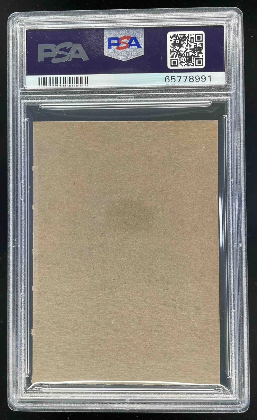 1961 Post Cereal Perforated #74 Steve Barber PSA 7 - Image 2