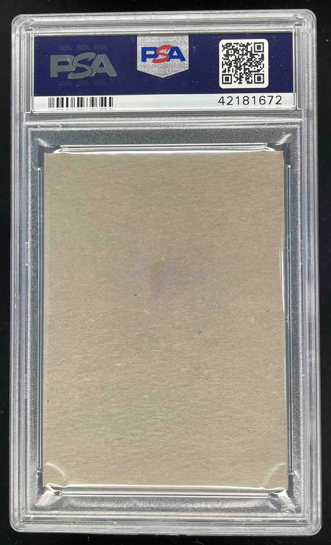 1961 Post Cereal Perforated #85 Marv Throneberry PSA 7 - Image 2