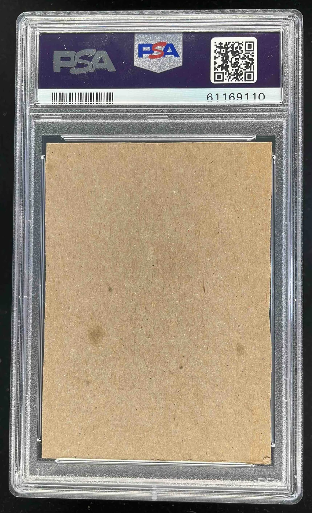 1961 Post Cereal Hand Cut #70 Gene Woodling PSA 6 - Image 2