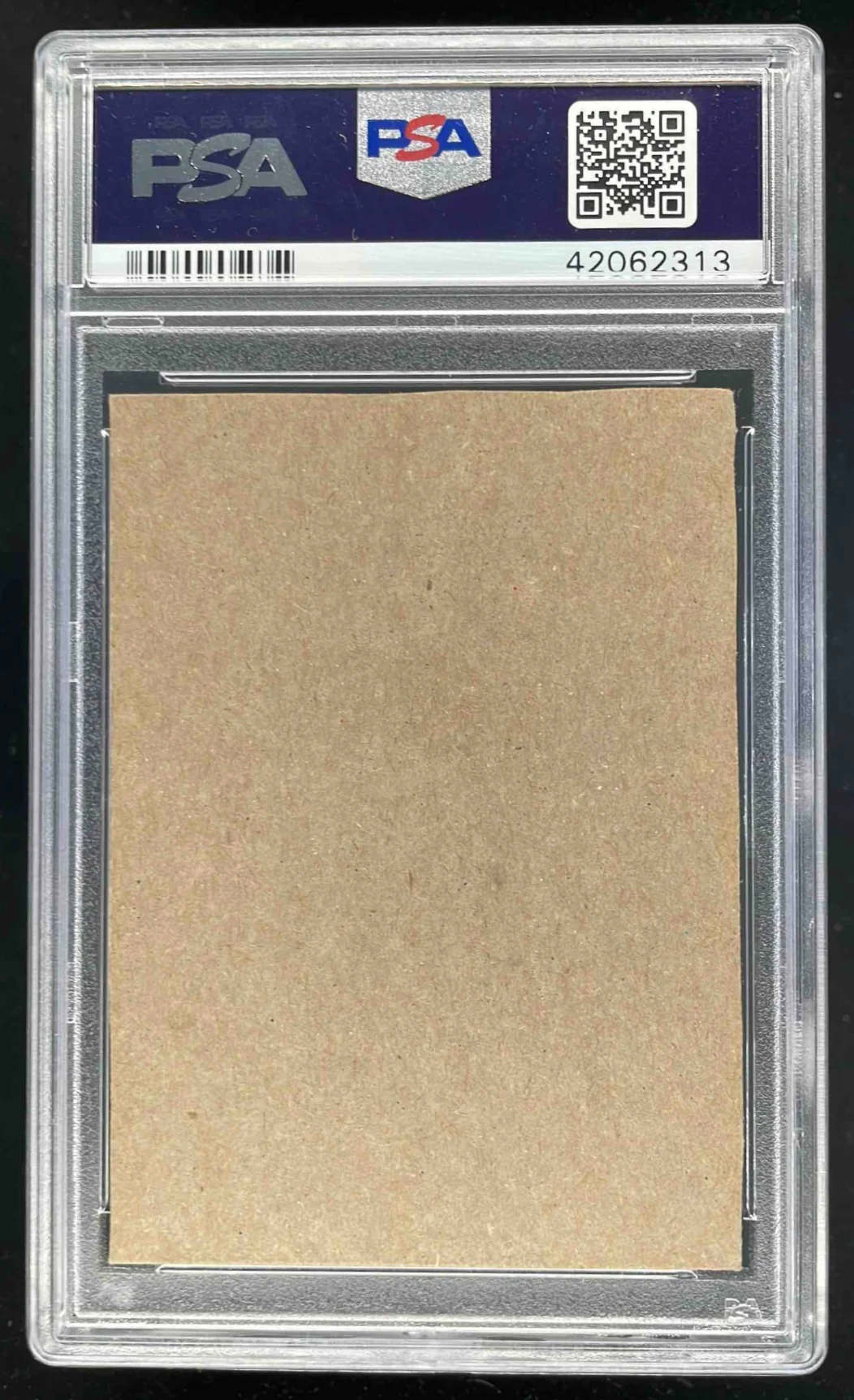 1961 Post Cereal Hand Cut #78 Hal Brown PSA 6 - Image 2