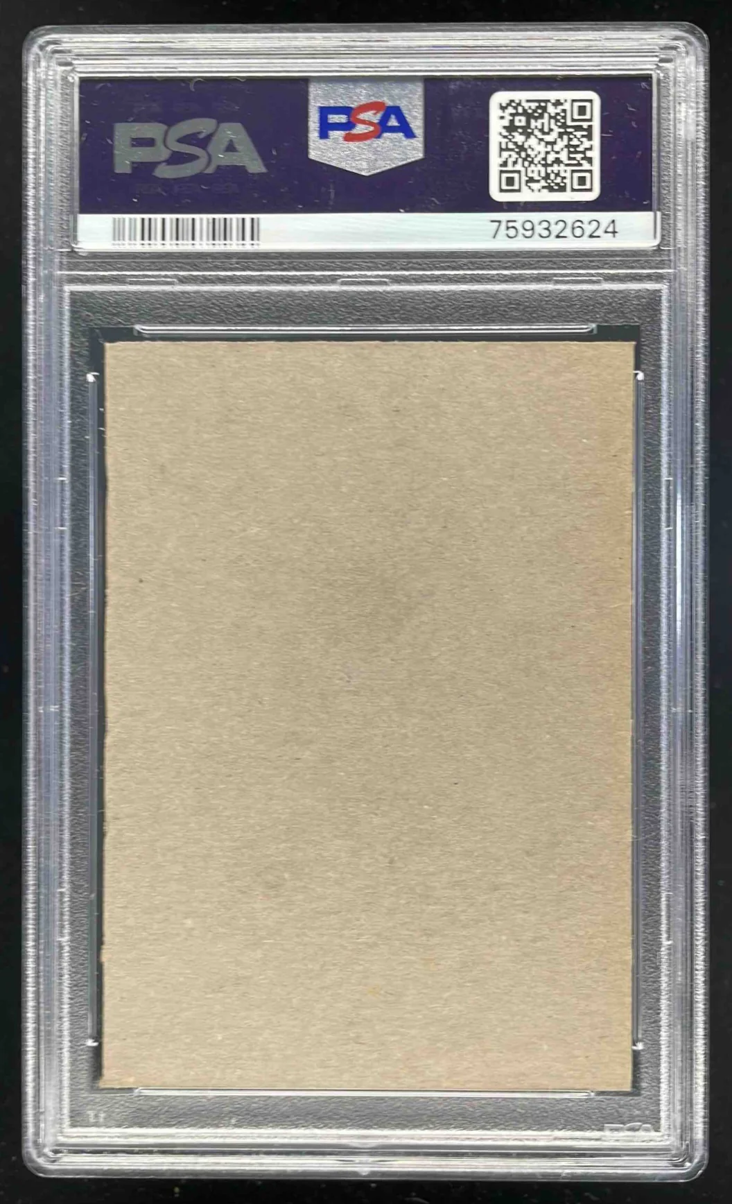 1961 Post Cereal Perforated #50 Tom Brewer PSA 7 - Image 2