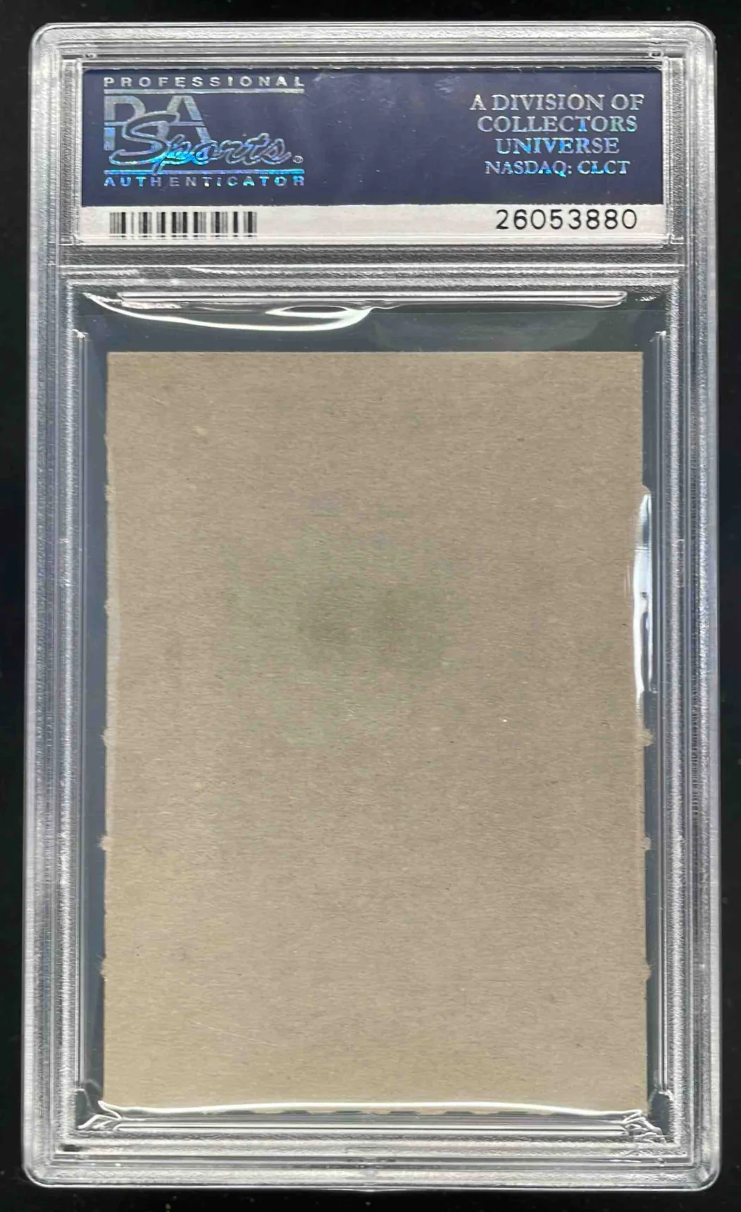 1961 Post Cereal Perforated #54 Bill Monbouquette PSA 8 - Image 2