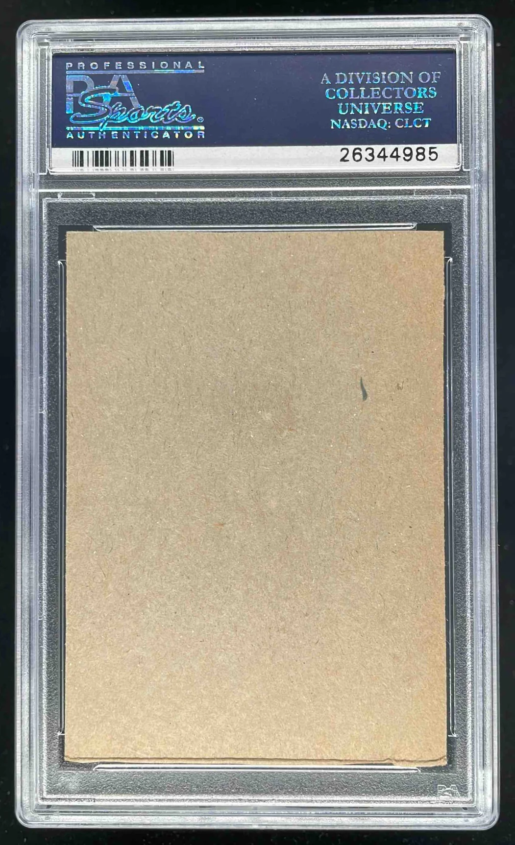 1961 Post Cereal Hand Cut #79 Billy Klaus PSA 5 - Image 2