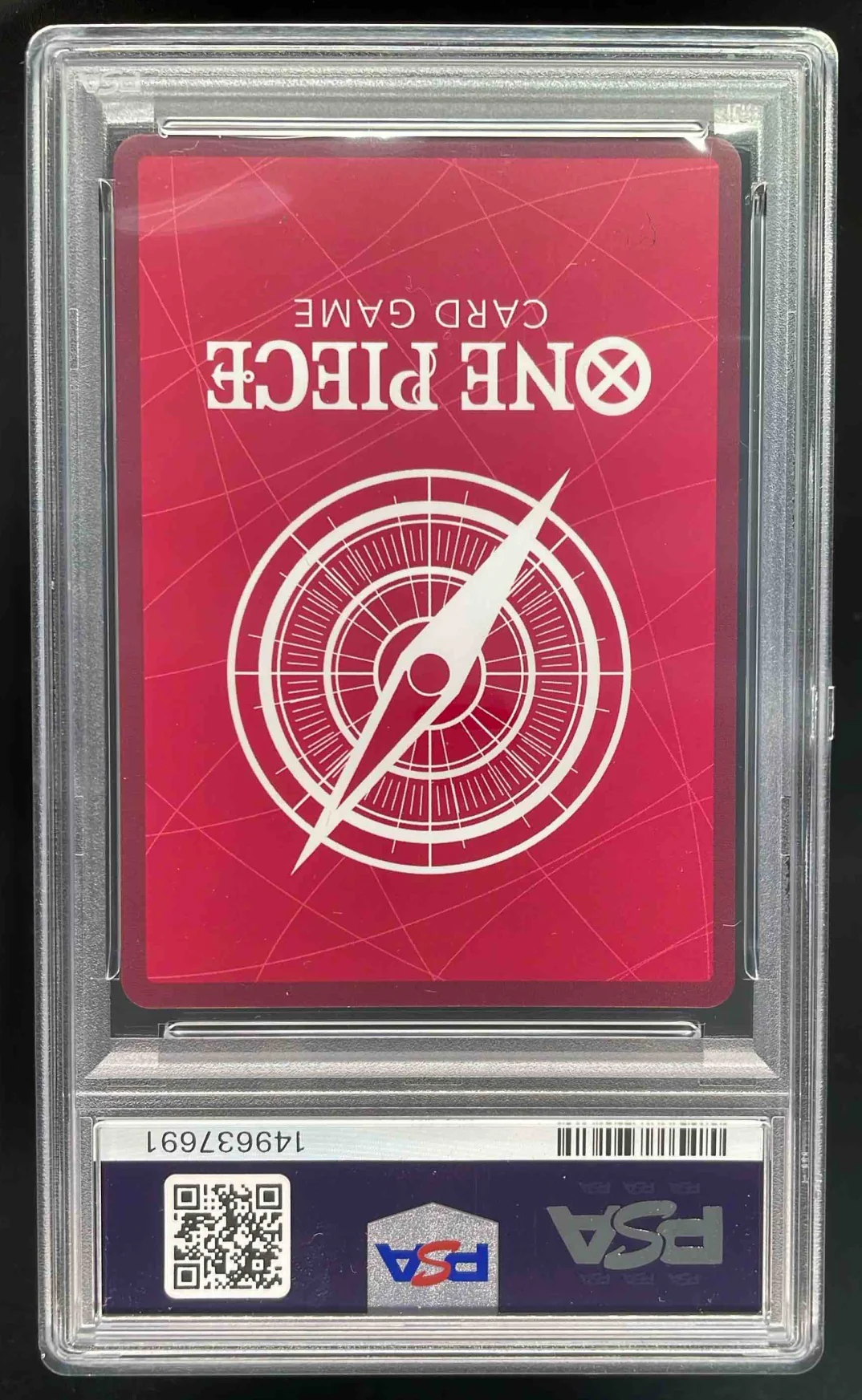 2025 One Piece OP13 EN #001 Monkey D Luffy Alternate Art PSA 10 - Image 2