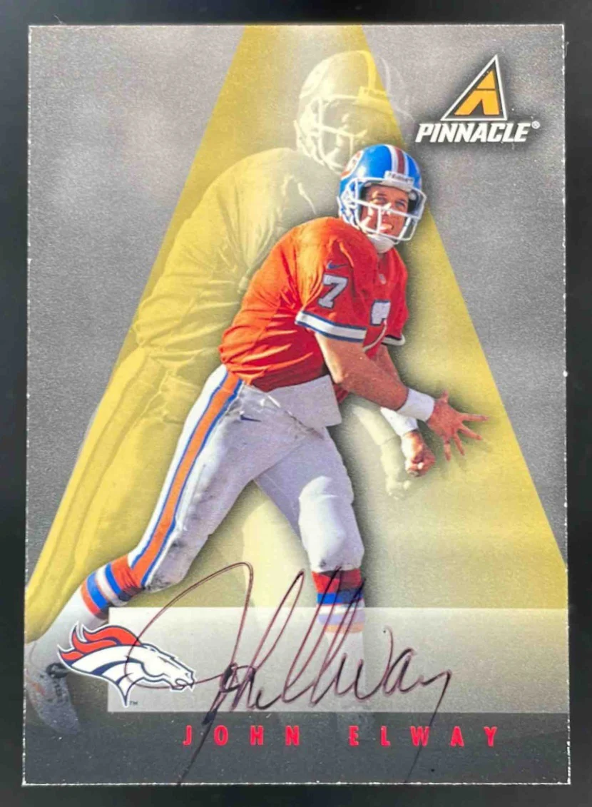 1997 Pinnacle Inside Autographs #NNO John Elway Auto