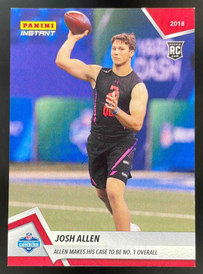 2018 Panini Instant NFL #2 Josh Allen RC