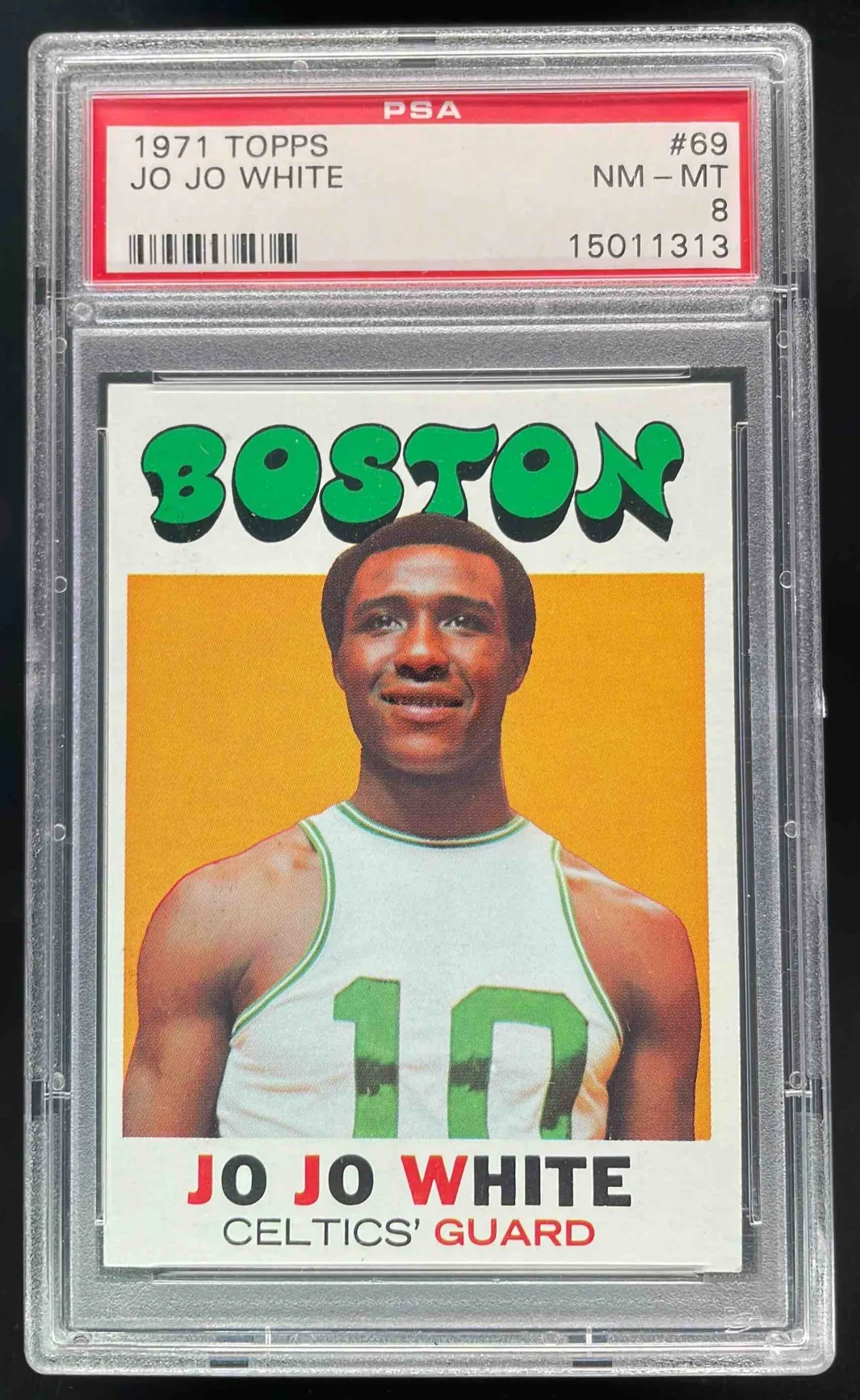 1971-72 Topps #69 Jo White PSA 8