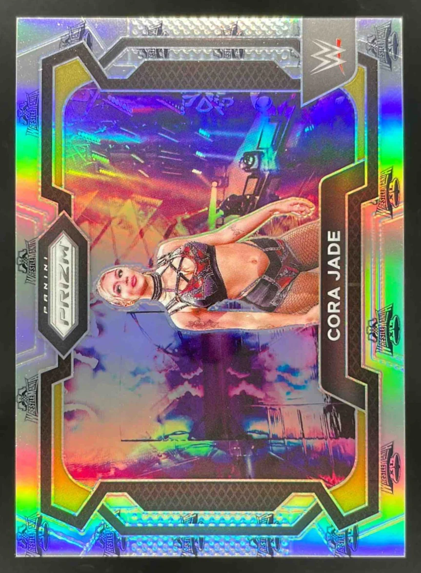 2024 Panini Prizm WWE WrestleMania Prizms #48 Cora Jade /40