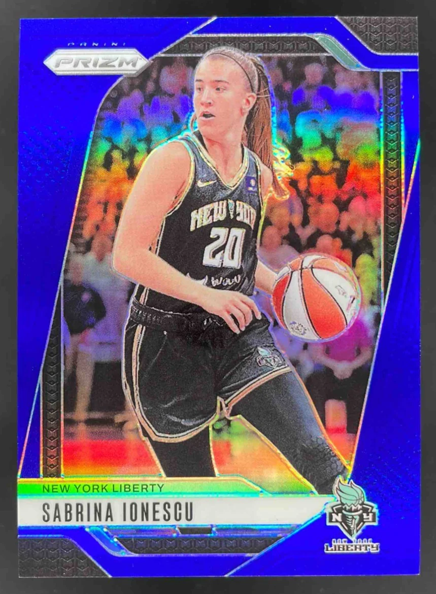2024 Panini WNBA Prizm Blue Prizm #17 Sabrina Ionescu /199