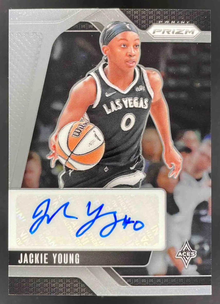 2024 Panini WNBA Prizm Signatures #SG-JY Jackie Young Autograph Auto