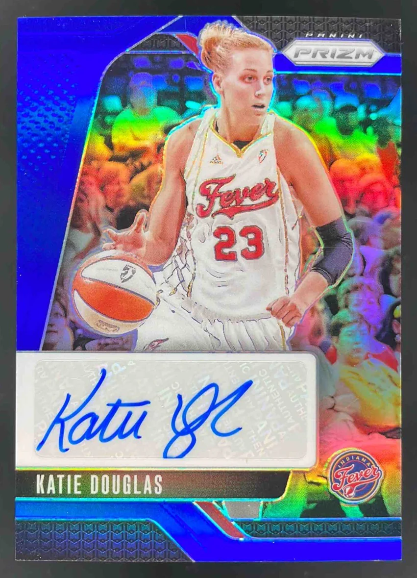 2024 WNBA Prizm Blue Prizm #SG-KD Katie Douglas Auto /75
