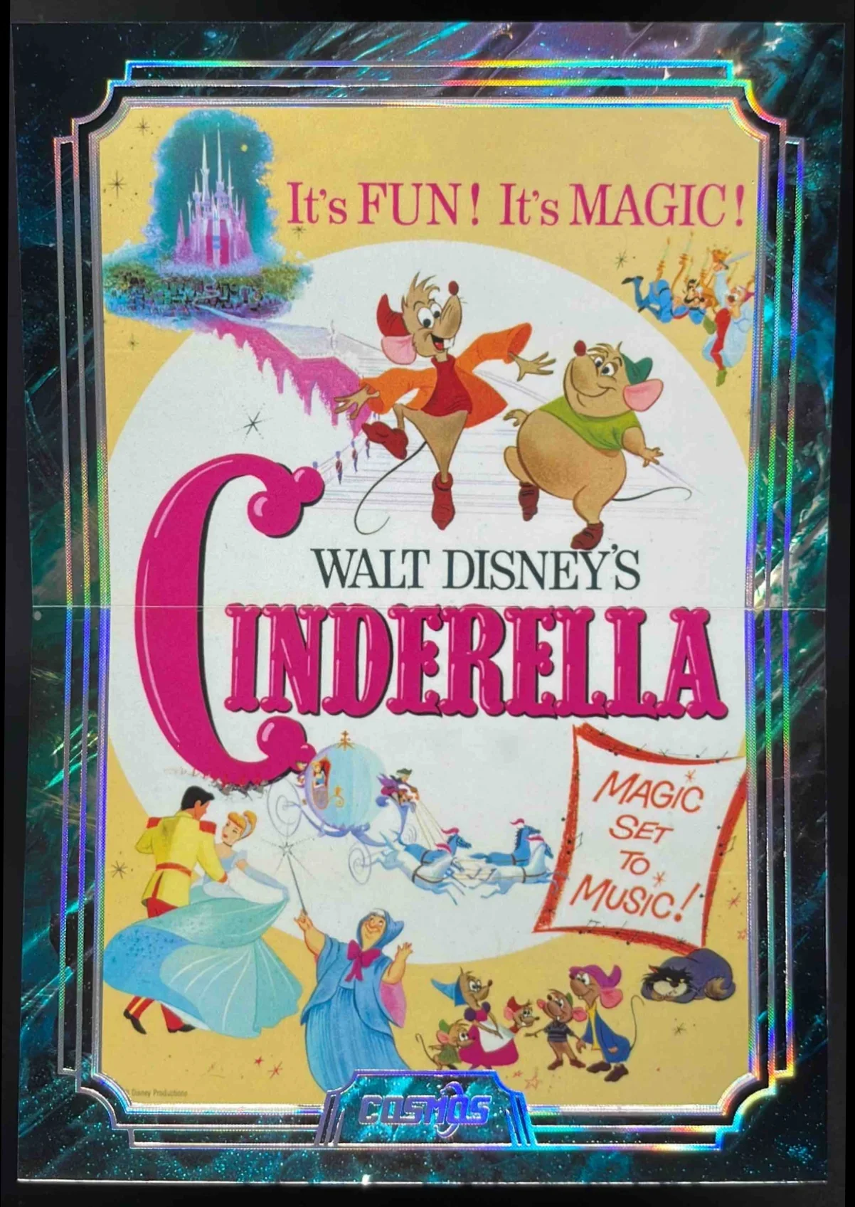 2025 Kakawow Phantom Disney Collection Poster Walt Disney's Cinderella